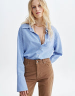 Chemise Esti Royal rayée bleu Vanessa Bruno 
