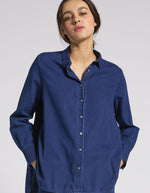 Chemise Madagascar Indigo