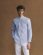 Chemise Oxford Bonne Graine Bleu