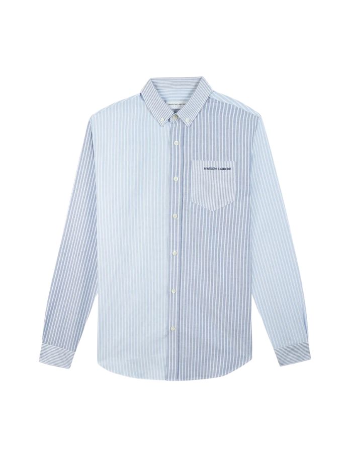 Chemise Oxford Bonne Graine Bleu