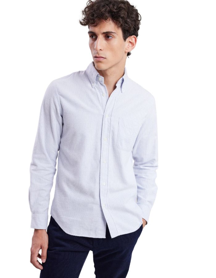 Chemise Pitt Bleu Rayé