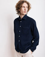 trinity-chemise-velours-bleu-marine-paul-hartford-1