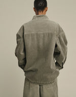 Chemise Lima Gris velours cotele kaki Soeur