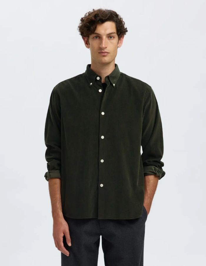 trinity-chemise-velours-khaki-danni-selected-2