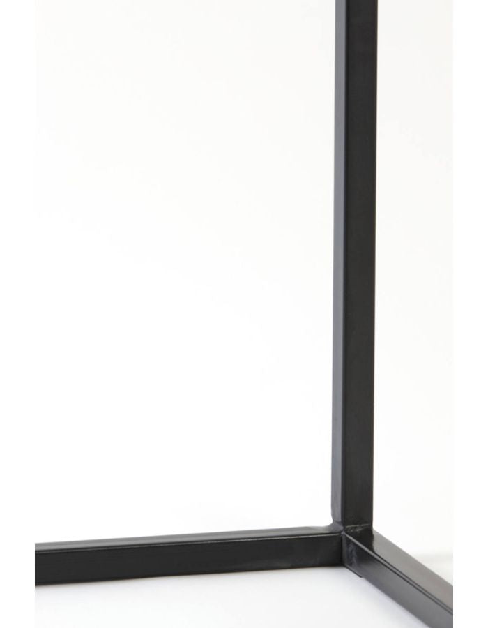 Console Bois Brun Noir Petit Modèle