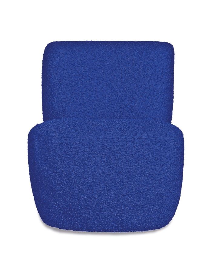 Fauteuil Bouclette Bleu