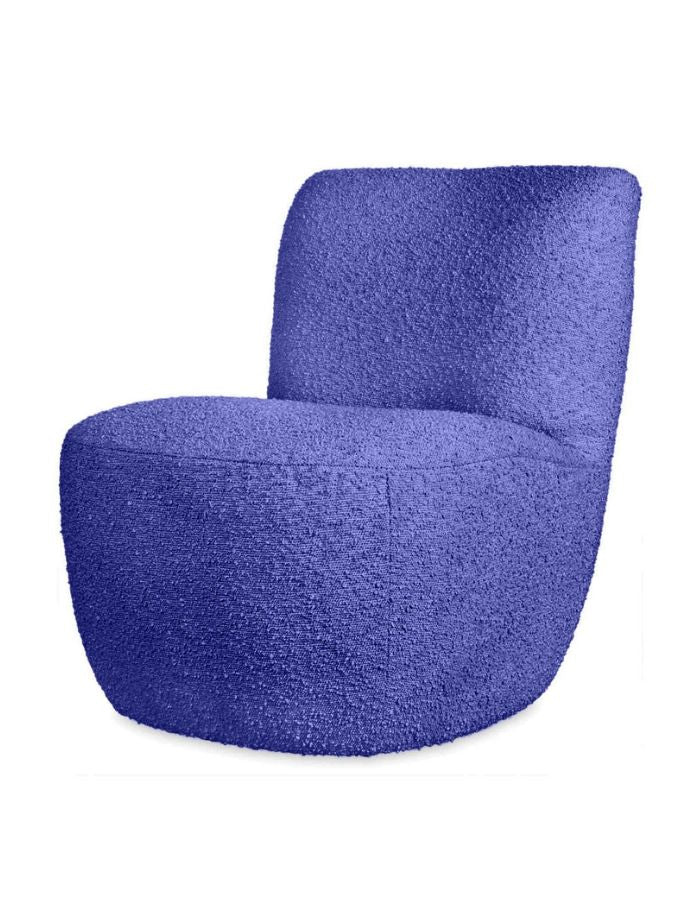 Fauteuil Bouclette Bleu