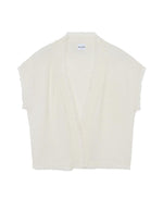 Gilet Nessa Cachemire Blanc