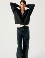 Gilet East Anthracite Chiné American Vintage