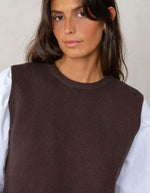 Gilet sans manches Julieta marron – La Comet