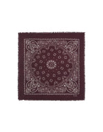 Grand Bandana Hachiko Bordeaux Kujten