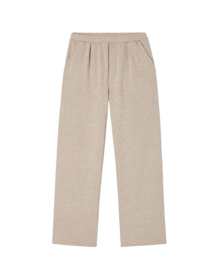 Jogging ample Dantown Liegeois Chiné beige American Vintage 