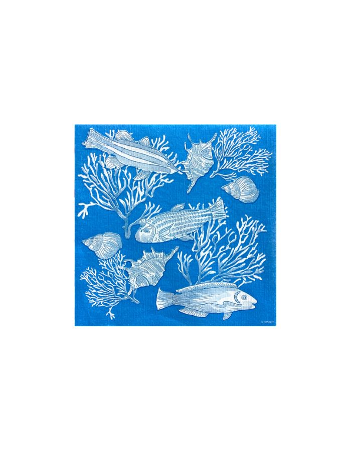 trinity-lot-20-serviettes-cocktail-jetables-intisse-fonds-marins-francoise-paviot