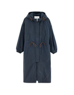 Manteau à capuche Heleny Fir bleu marine Bellerose