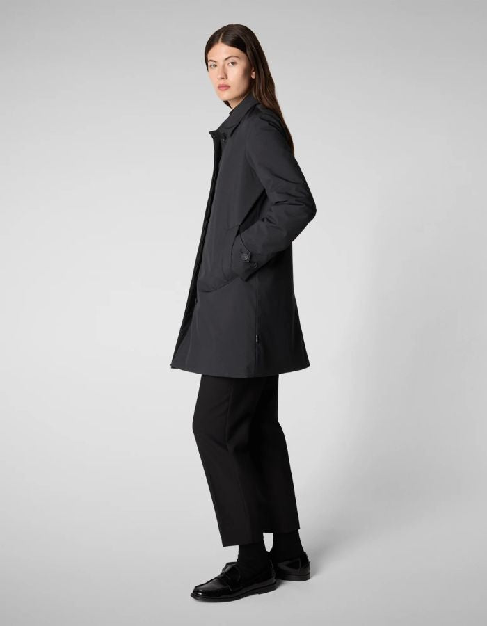 Manteau Embie Bleu Noir