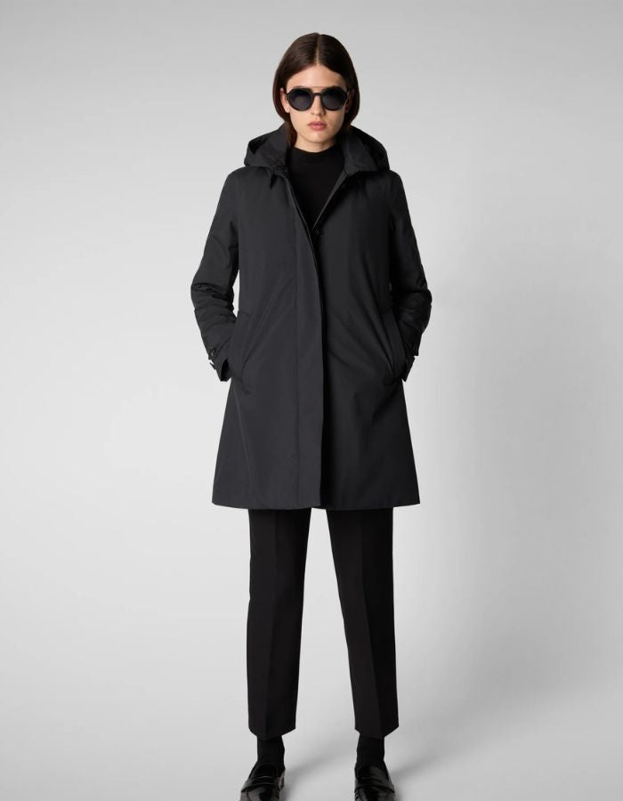 Manteau Embie Bleu Noir