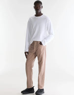 Pantalon homme Percy Rock en velours côtelé beige pierre Bellerose