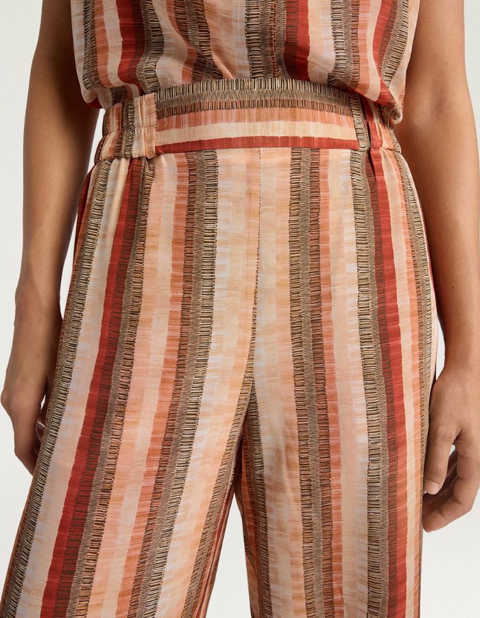 trinity-pantalon-baccarat-en-crepe-de-chine-multicolore-orange-momoni-2