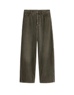 Pantalon Hunter Gris kaki velours côtelé soeur