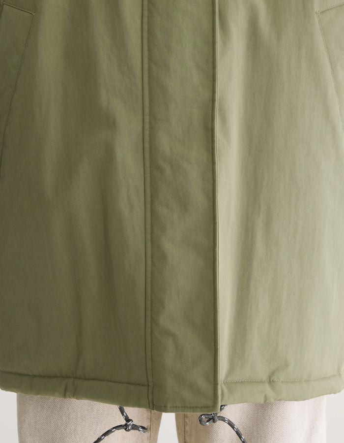 Parka oversize Jade Jeep Bellerose kaki clair à capuche