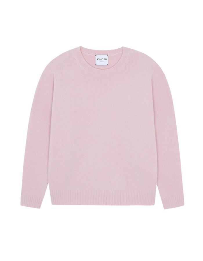 Pull cachemire Amelie Milano Blush rose Kujten
