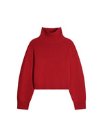 Pull Ballerine Carmin rouge en laine et yack Vanessa Bruno 