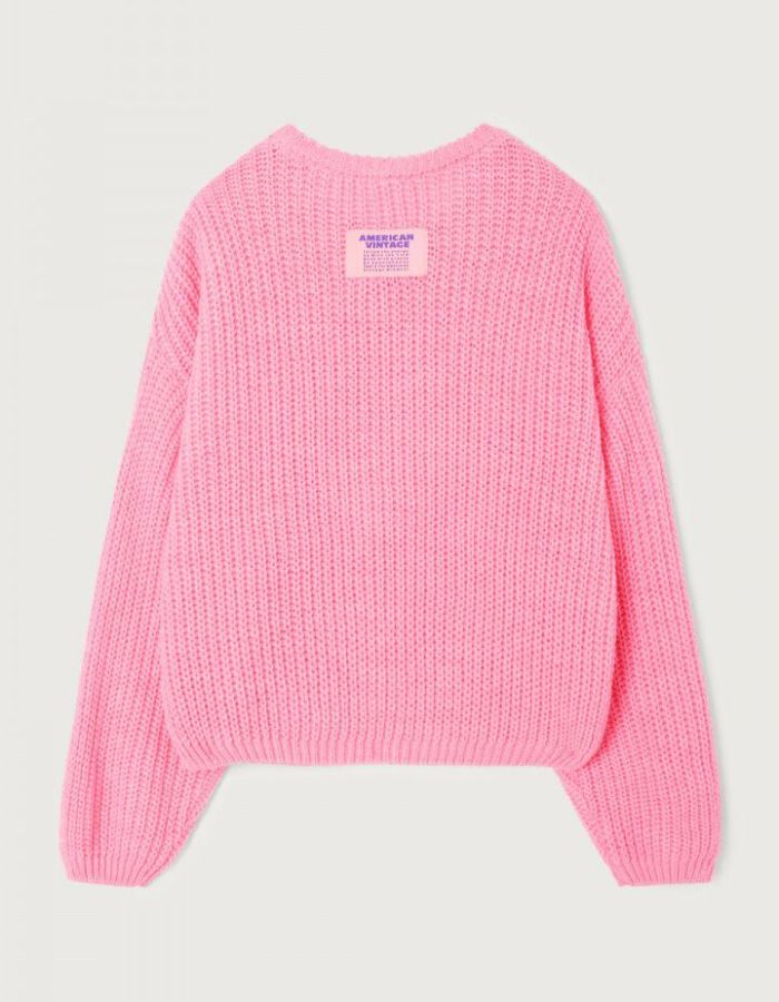 Pull Cyrow Bonbon Chiné American Vintage