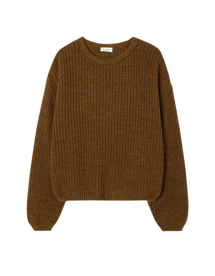 Pull Cyrow Moka Chiné American Vintage