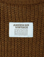 Pull Cyrow Moka Chiné American Vintage