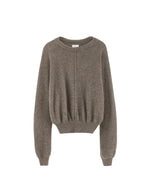 Pull Derny Peel taupe en laine mélangée pour femme Bellerose