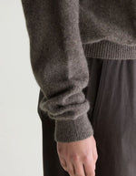 Pull Derny Peel taupe en laine mélangée pour femme Bellerose