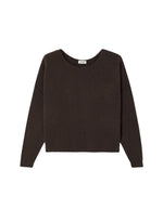 Pull Damsville Brune Chiné American Vintage