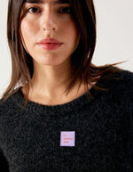 Pull East Anthracite Chiné American Vintage
