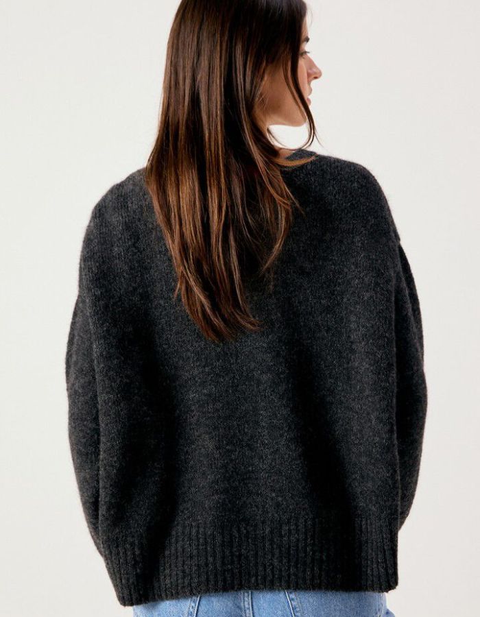 Pull East Anthracite Chiné American Vintage