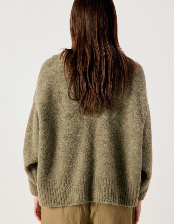 Pull East Lézard Chiné American Vintage