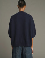 Pull Lise Navy en laine mérinos Soeur