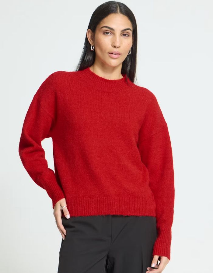 Pull sage salsa rouge Ichi
