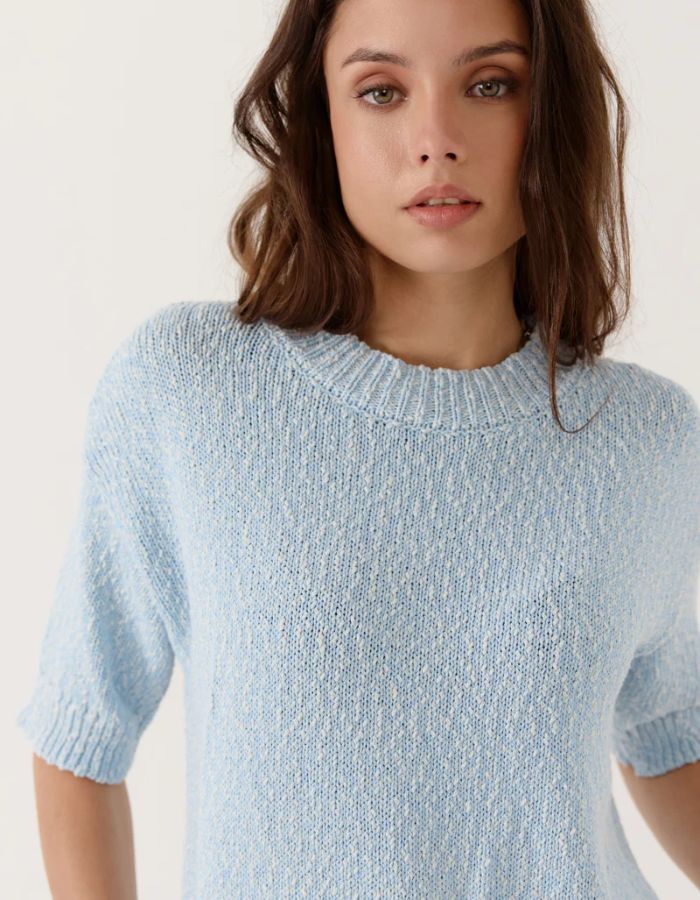 Pull Sylviane Bleu