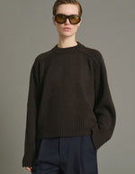 Pull Will Chocolat en laine mérinos Soeur