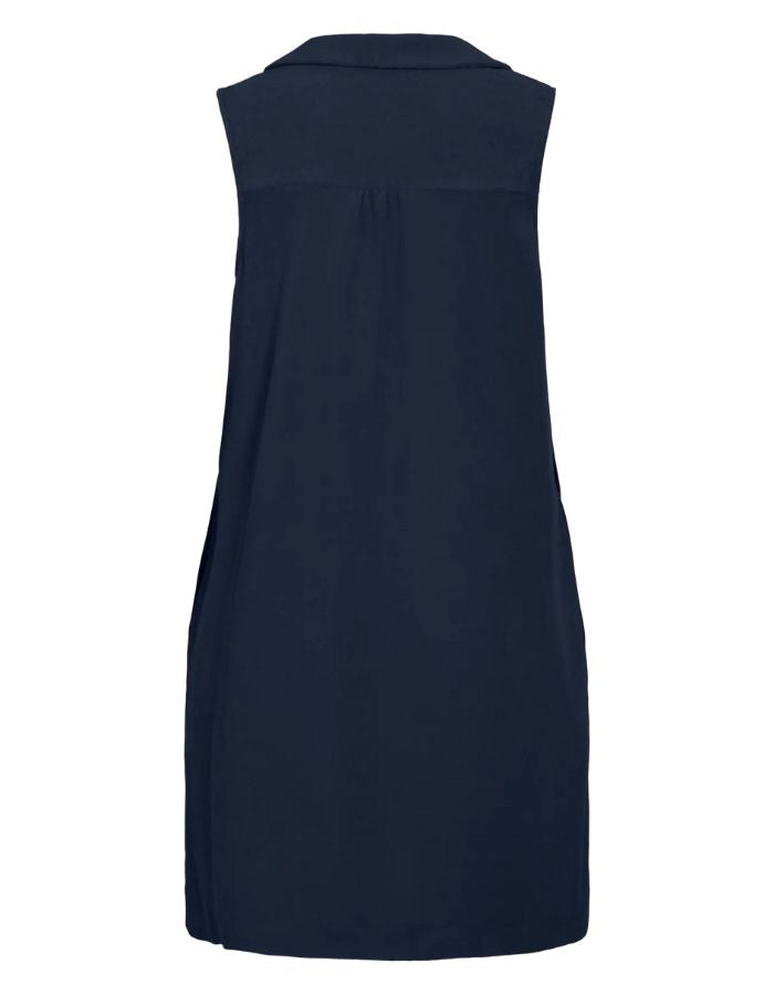 Robe Éponge Frotte Navy