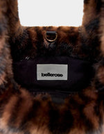 Sac Jelga en fausse fourrure léopard Bellerose