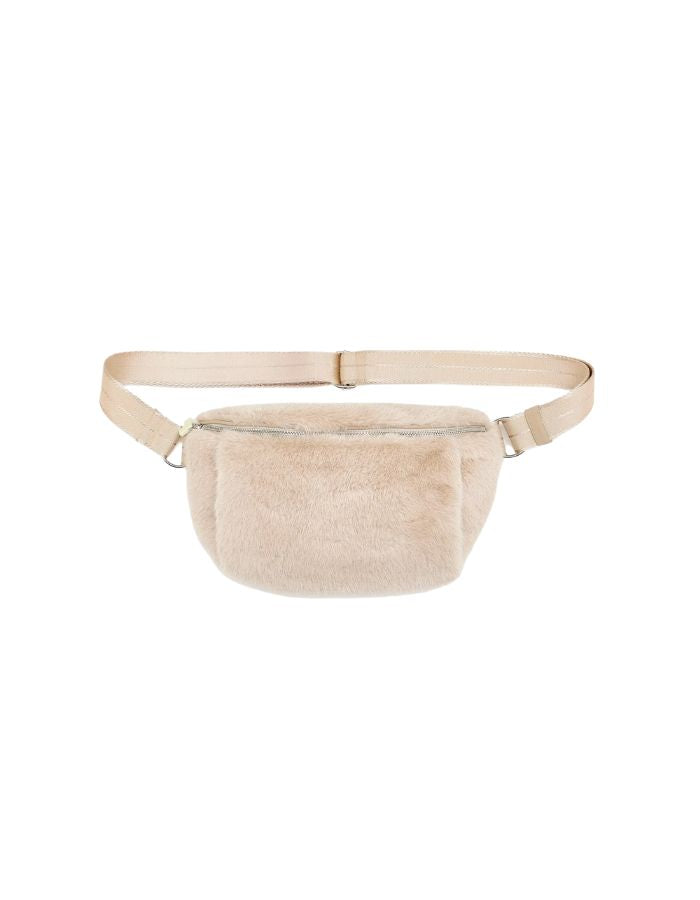 Sac banane manchon Hoswel Stone en fausse fourrure Bellerose