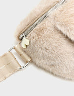 Sac banane manchon Hoswel Stone en fausse fourrure Bellerose