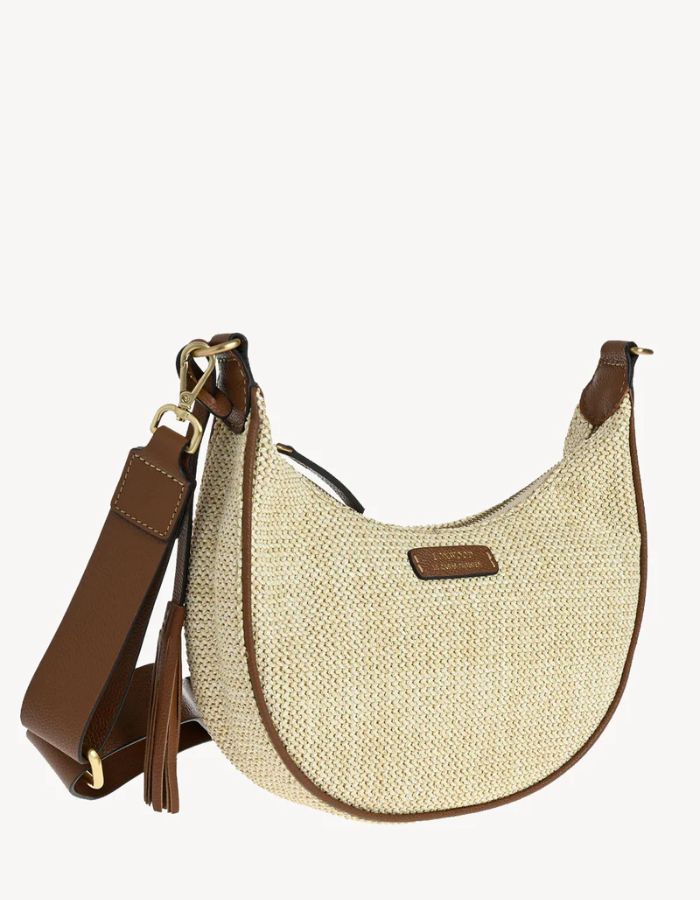 Sac Besace Raphia Albane Naturel