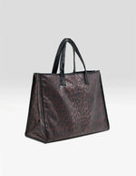 Grand sac cabas Hecky léopard Bellerose