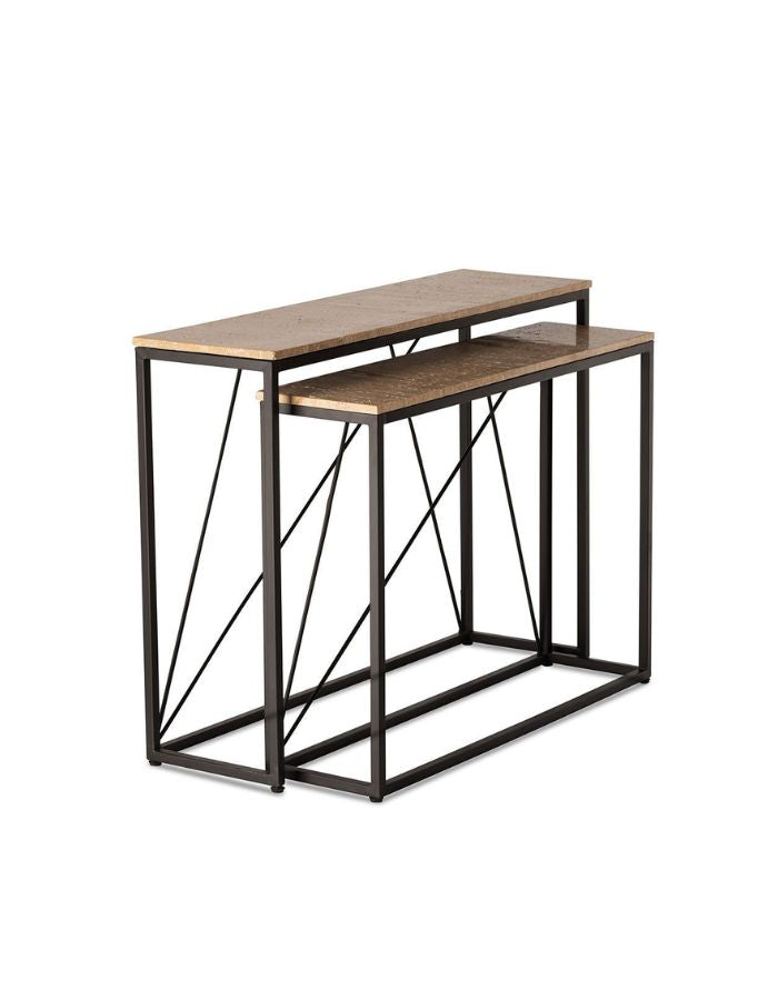 trinity-set-deux-consoles-metal-travertin-5