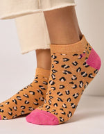 trinity-socquettes-coton-paillettes-leopard-orange-billy-belt-3