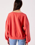 Sweat Jitbay Vermillon Vintage American Vintage
