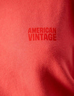 Sweat Jitbay Vermillon Vintage American Vintage