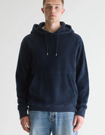 Sweatshirt homme Mattis Parker bleu encre à capuche Bellerose